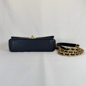 CHANEL Timeless Classic Top Handle Leather Hand Bag