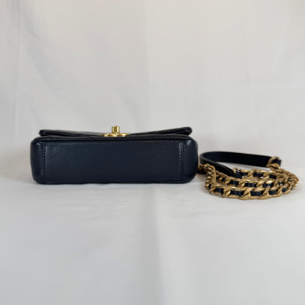 将图片加载到图库查看器，CHANEL Timeless Classic Top Handle Leather Hand Bag
