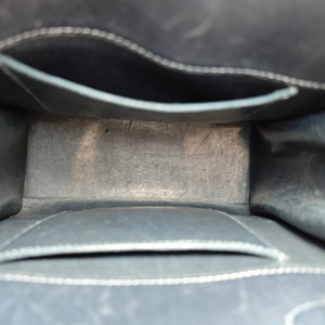 HERMES Kelly Sport MM Box Calf Black Shoulder Bag