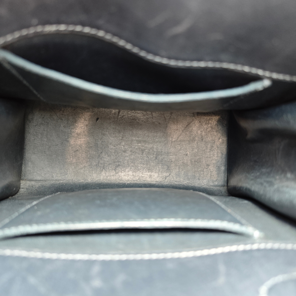 이미지를 갤러리 뷰어에 로드 , HERMES Kelly Sport MM Box Calf Black Shoulder Bag
