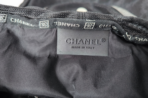 CHANELスポーツライン ブラックバックパック