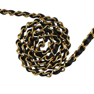 CHANEL Vintage Black Lambskin Maxi Classic Flap Bag