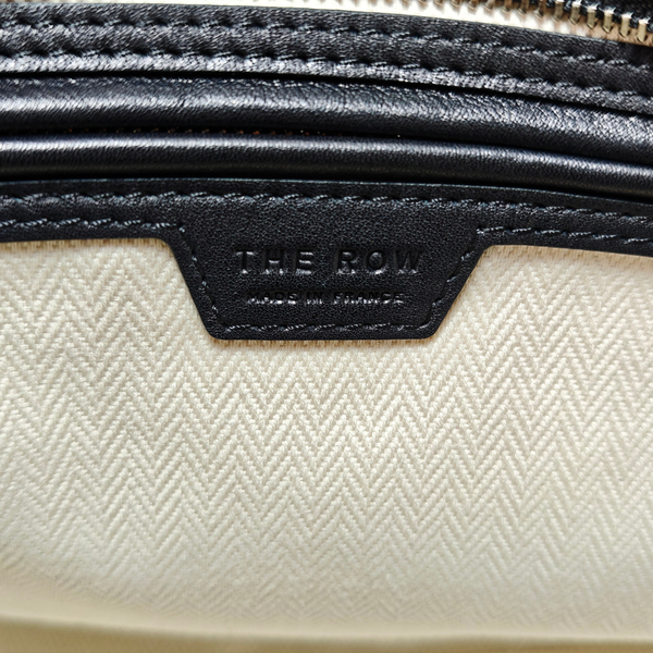 이미지를 갤러리 뷰어에 로드 , The Row Marlo 12 Black Leather Bag
