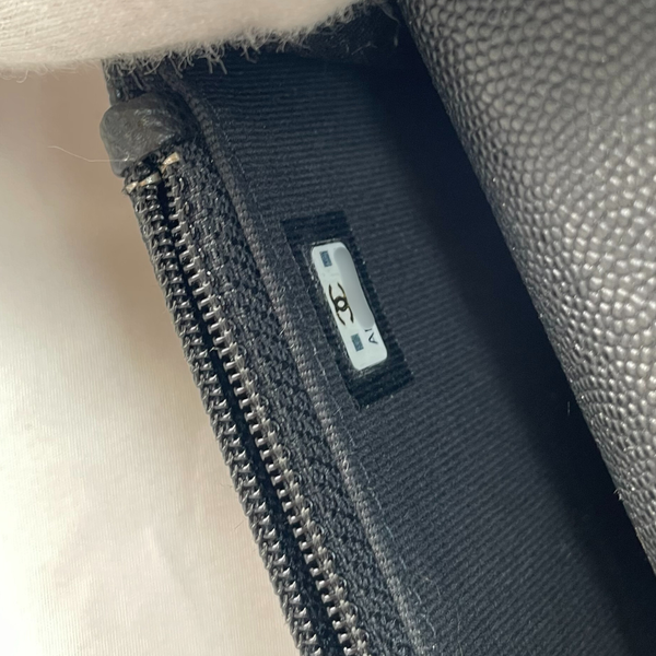 Load image into Gallery viewer, CHANEL Quilted Caviar Pocket Twins Clutch Light Gold Hardware, 2023
