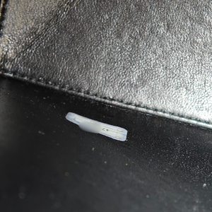 CHANEL Matelasse Turn Lock Hand Bag Patent Leather Black CC