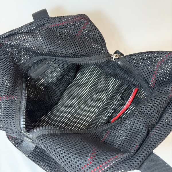 이미지를 갤러리 뷰어에 로드 , CHANEL Sport Line Vintage Black Mesh Shoulder Bag 2007
