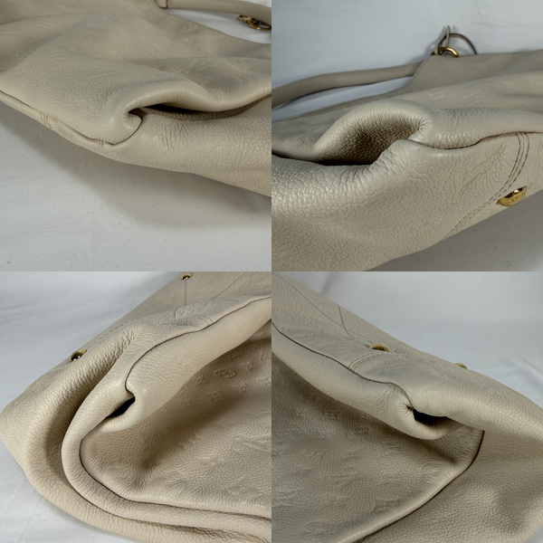 將圖片載入圖庫檢視器 LOUIS VUITTON Monogram White Empreinte Artsy MM Hobo Bag
