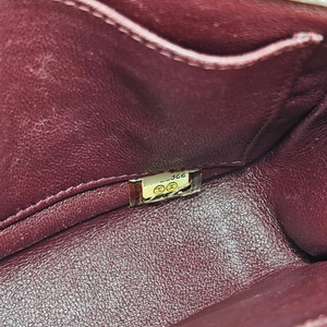 CHANEL CC Filigree Flap Chain Shoulder Bag Silver