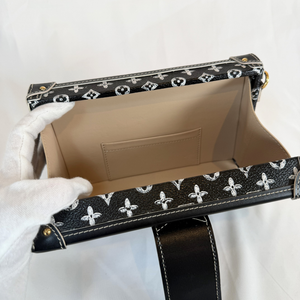 LOUIS VUITTON LV Catogram Petit Malle Monogram Black
