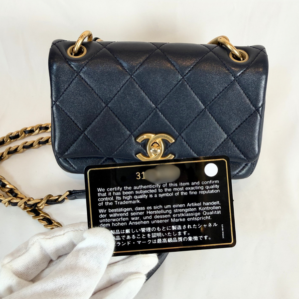 将图片加载到图库查看器，CHANEL Timeless Classic Top Handle Leather Hand Bag
