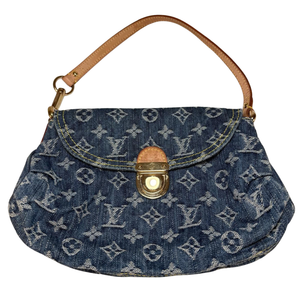 LOUIS VUITTON Monogram Denim Mini Pleaty M95050