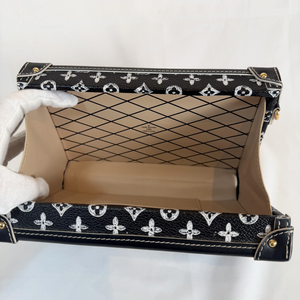 LOUIS VUITTON LV Catogram Petit Malle Monogram Black