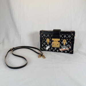 LOUIS VUITTON LV Catogram Petit Malle Monogram Black