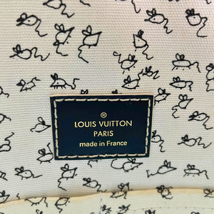 LOUIS VUITTON Limited Edition Catogram Canvas Alma Souple Bag
