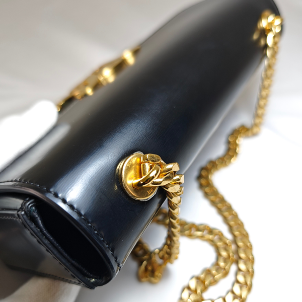 將圖片載入圖庫檢視器 CELINE Triomphe Small Chain Claude Shoulder Bag Hedi Slimane
