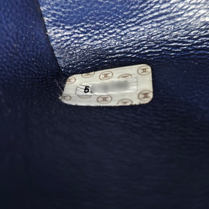 CHANEL 1997-1999 Blue Denim Kelly Handbag