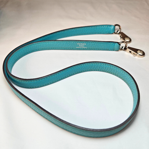 HERMES Kelly 28 Taurillon Clemence Blue Jean Stamp T