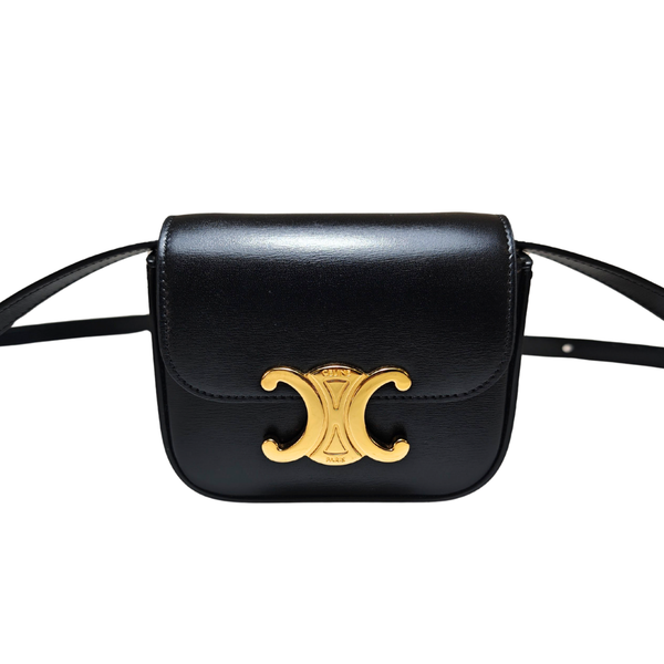 Load image into Gallery viewer, CELINE Triomphe Mini Claude Shoulder Bag Hedi Slimane
