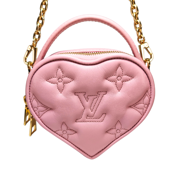 将图片加载到图库查看器，LOUIS VUITTON Pop My Heart Bubble Gram Hand Chain Shoulder Crossbody Bag M82526
