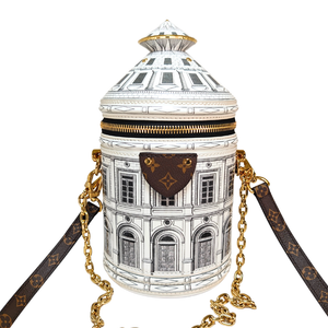 LOUIS VUITTON Limited Edition Fornasetti 2021 Architettura Cannes Vase