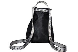 CHANELスポーツライン ブラックバックパック