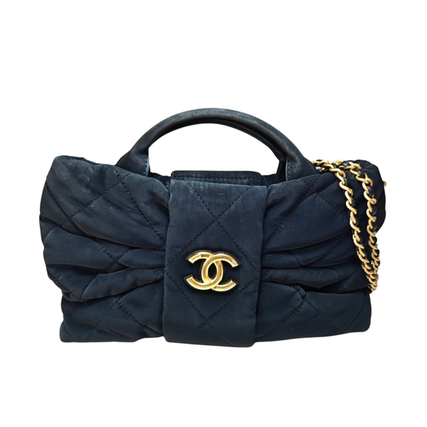 Load image into Gallery viewer, CHANEL Mini Velvet Black Bow Bag AS5849
