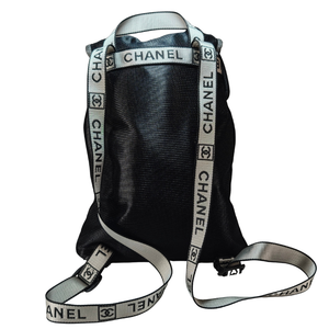 CHANELスポーツライン ブラックバックパック