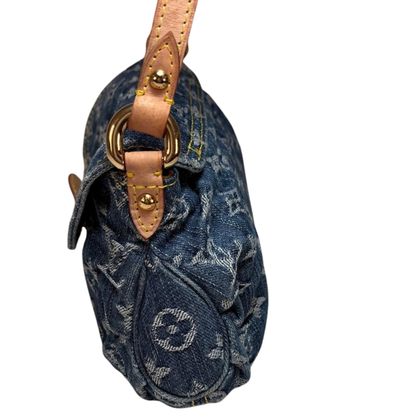 Load image into Gallery viewer, LOUIS VUITTON Monogram Denim Mini Pleaty M95050
