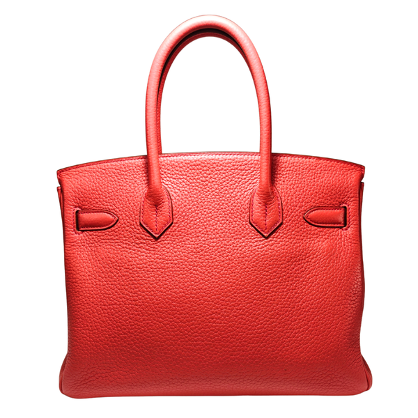 Load image into Gallery viewer, HERMES Birkin 30 Taurillon Clemence Bougainvillea Stamp X
