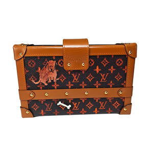 LOUIS VUITTON LV Catogram Petit Malle Monogram Brown