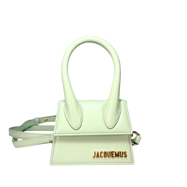이미지를 갤러리 뷰어에 로드 , JACQUEMUS Light Green Top Handle Bag
