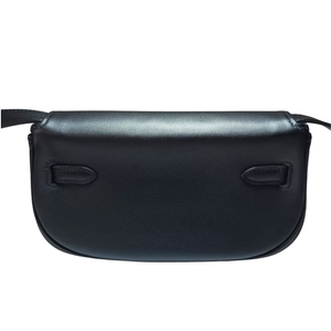 HERMES Shoulder bag Kelly Moove Noir Veau Swift Silver HW W Stamp 2024