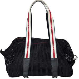 CHANEL Sport Line Vintage Black Mesh Shoulder Bag 2007