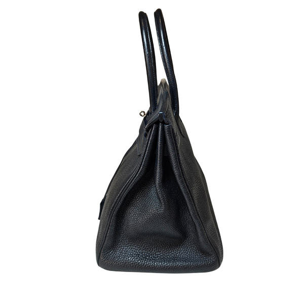 Load image into Gallery viewer, HERMES Birkin 35 Togo Leather Black Square K Stamp 2007
