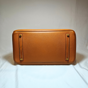 HERMES Birkin 35 Courchevel Gold Square G 2003