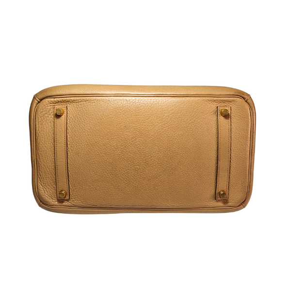 Load image into Gallery viewer, HERMES Birkin 35 Togo Leather Beige Square G Stamp 2003
