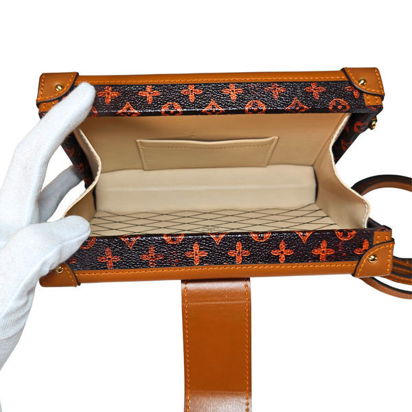 Load image into Gallery viewer, LOUIS VUITTON LV Catogram Petit Malle Monogram Brown

