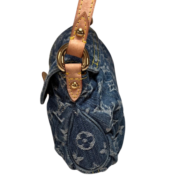 Load image into Gallery viewer, LOUIS VUITTON Monogram Denim Mini Pleaty M95050
