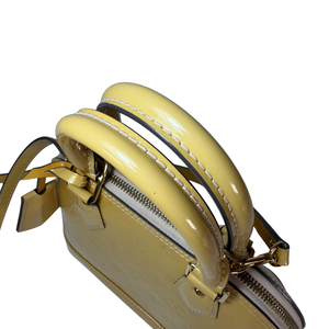 LOUIS VUITTON Monogram Vernis Alma BB