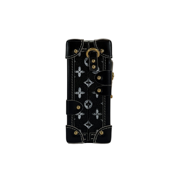 将图片加载到图库查看器，LOUIS VUITTON LV Catogram Petit Malle Monogram Black
