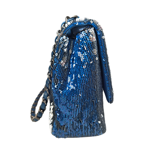 CHANEL Limited Edition Coco Cuba Timeless CC Sequins Flap Bag
