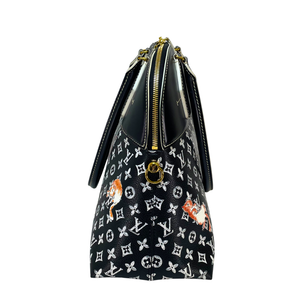 LOUIS VUITTON Limited Edition Catogram Canvas Alma Souple Bag