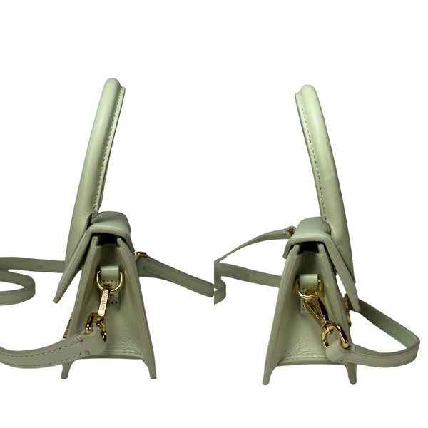 이미지를 갤러리 뷰어에 로드 , JACQUEMUS Light Green Top Handle Bag
