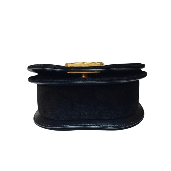 Load image into Gallery viewer, CHANEL Small Quilted Velvet Boy Messenger Bag crossbody bag
