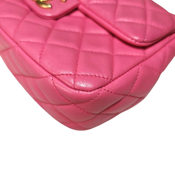 Load image into Gallery viewer, CHANEL Mini Matelasse Pink Heart Chain Flap Bag
