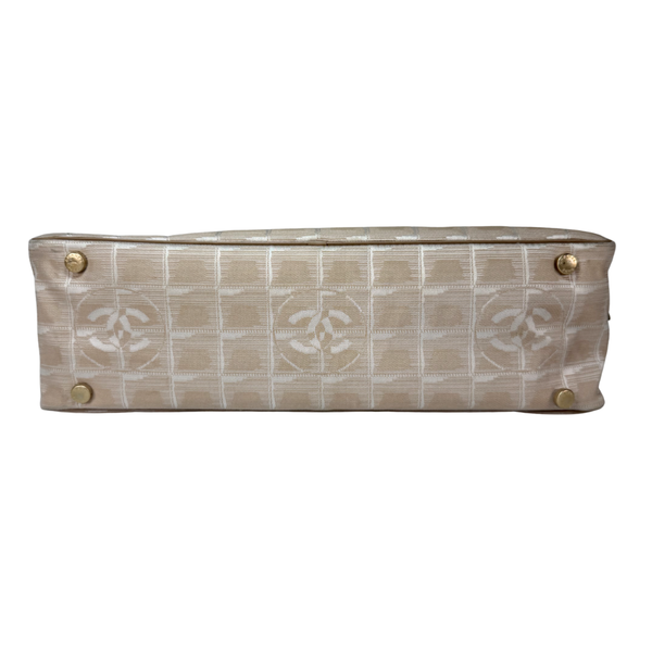 Load image into Gallery viewer, CHANEL Vintage Beige New Travel Mini Boston Bag

