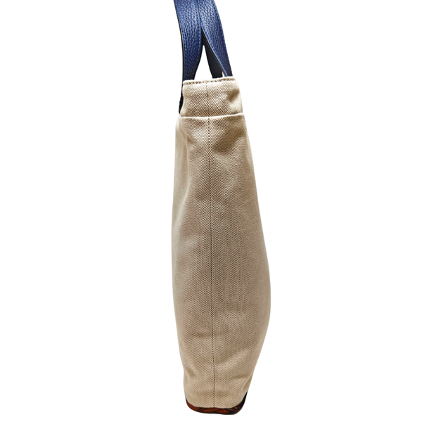 Load image into Gallery viewer, HERMÈS Petit H Toile Ash Tote Bag
