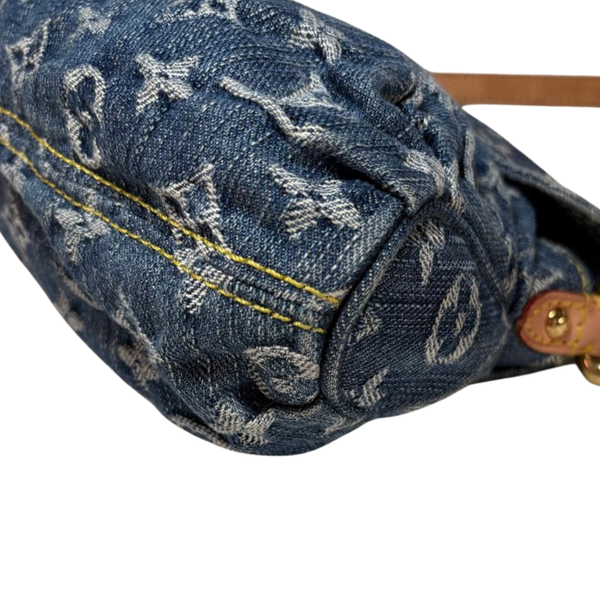 Load image into Gallery viewer, LOUIS VUITTON Monogram Denim Mini Pleaty M95050
