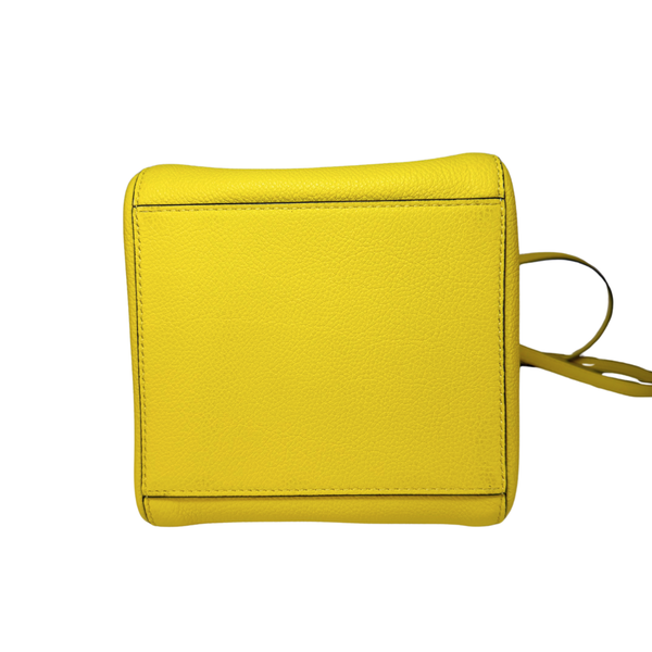 Load image into Gallery viewer, FENDI Origami Mini Yellow Leather Shoulder Bag 2023
