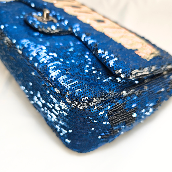 将图片加载到图库查看器，CHANEL Limited Edition Coco Cuba Timeless CC Sequins Flap Bag
